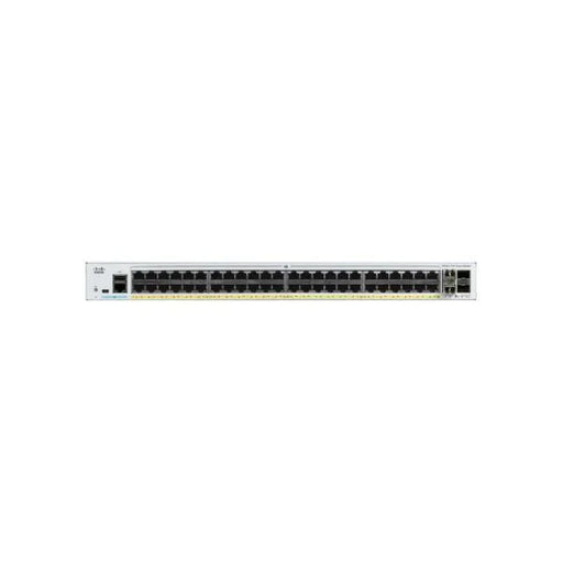 C1000 - 48FP - 4G - L, Cisco Catalyst 1000 Switch, 48x PoE+ 10/100/1000/4x 1G SFP/740W PoE - The HDDs