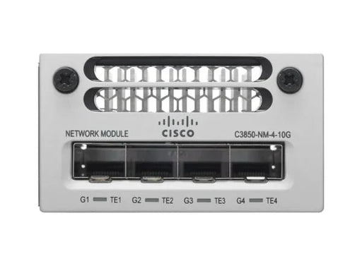 C3850 - NM - 4 - 10G, Cisco 3850 Series Network Module, 4x10GE/Plug - in/Hot - swappable - The HDDs