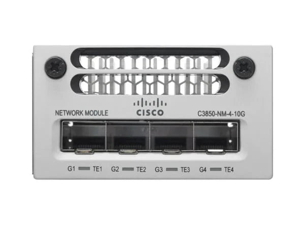 C3850 - NM - 4 - 10G, Cisco 3850 Series Network Module, 4x10GE/Plug - in/Hot - swappable - The HDDs