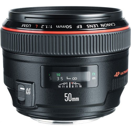 Canon EF 50mm f/1.2L USM Prime Lens – Professional L - Series Performance - The HDDs