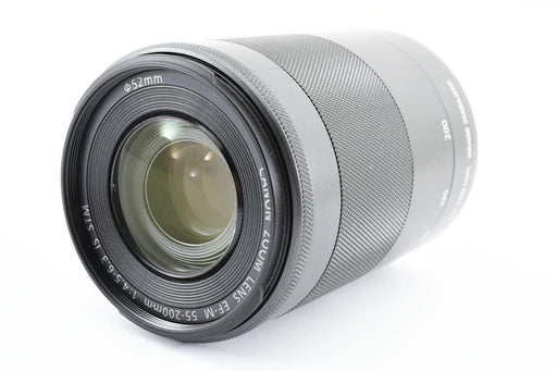 Canon EF - M 55 - 200mm f/4.5 - 6.3 IS STM Telephoto Zoom Lens (Silver) - The HDDs