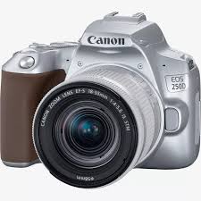 Canon EOS 250D DSLR Camera Kit with EF - S 18–55mm STM Lens (Silver) – Compact & Versatile - The HDDs