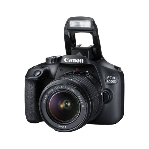 Canon EOS 3000D DSLR Camera Kit with EF - S 18–55mm DC III Lens – Beginner - Friendly Photography - The HDDs