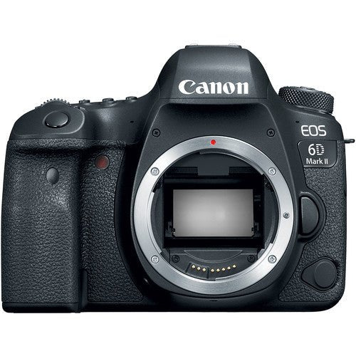 Canon EOS 6D Mark II Full - Frame DSLR Camera Body Black – Advanced Imaging Performance - The HDDs