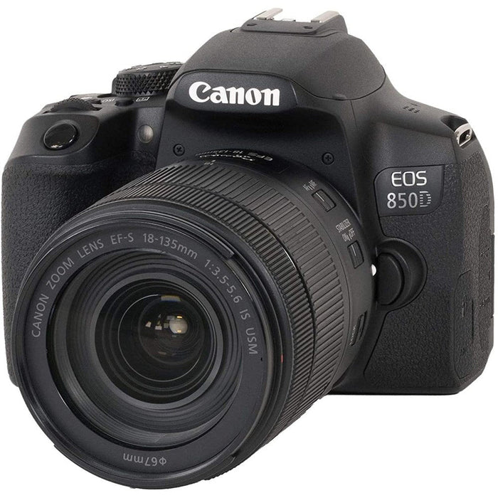 Canon EOS 850D DSLR Camera Kit with 18–135mm IS USM Lens – All - In - One Creative Solution - The HDDs