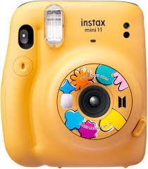 Fujifilm Instax Mini 11 BTS Butter Version Instant Camera (Yellow) - The HDDs