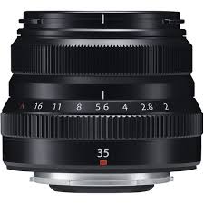 Fujifilm XF 35mm F/2 R WR Standard Prime Lens (Black) - The HDDs