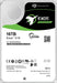 Seagate Exos X18 Enterprise 16TB HDD - CMR, 3.5 - Inch, Hyperscale, SATA 6Gb/s, 7200 RPM, Fast Format 512e and 4Kn, Low Latency with Enhanced Cache (ST16000NM000J) - The HDDs
