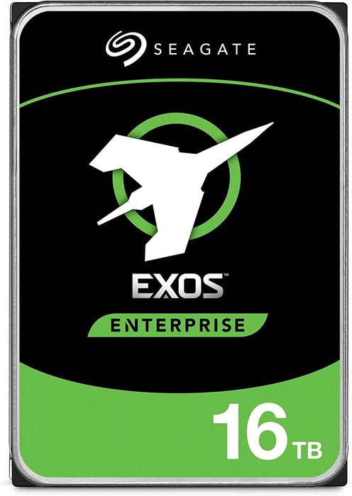 Seagate Exos X18 Enterprise 16TB HDD - CMR, 3.5 - Inch, Hyperscale, SATA 6Gb/s, 7200 RPM, Fast Format 512e and 4Kn, Low Latency with Enhanced Cache (ST16000NM000J) - The HDDs