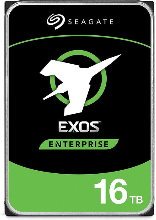 Seagate Exos X18 Enterprise 16TB HDD - CMR, 3.5 - Inch, Hyperscale, SATA 6Gb/s, 7200 RPM, Fast Format 512e and 4Kn, Low Latency with Enhanced Cache (ST16000NM000J) - The HDDs