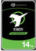 Seagate Exos X18 ST14000NM000J - 14TB Hard Drive - Internal - SATA (SATA/600) - Conventional Magnetic Recording (CMR) - Storage System, Surveillance System Compatible - The HDDs