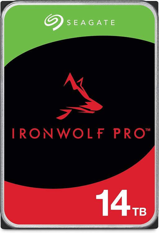 Seagate IronWolf Pro Enterprise HDD NAS 14TB Internal Hard Drive, 3.5 - Inch CMR, SATA 6Gb/s, 7200 RPM, 256MB Cache for RAID Network Attached Storage, FFP (ST14000NT001) - The HDDs