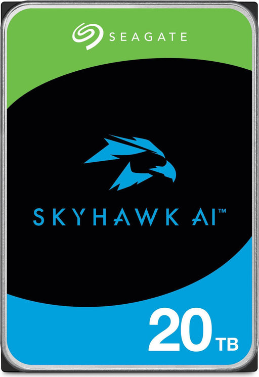 Seagate SkyHawk AI ST20000VE002 20TB 7200 RPM 256MB Cache SATA 6.0Gb/s 3.5" Internal Hard Drive - The HDDs