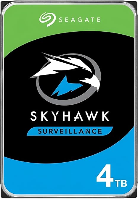 Seagate Skyhawk ST4000VX013 4 TB Hard Drive - 3.5" Internal - SATA (SATA/600) - Network Video Recorder, Video Surveillance System Device Supported - The HDDs