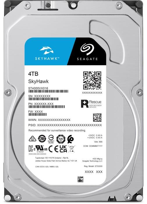 Seagate Skyhawk ST4000VX016 Internal Hard Drive 3.5" 4TB Serial ATA III - The HDDs