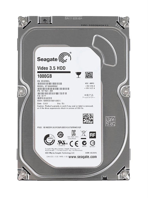 Seagate Video 3.5 HDD Internal Hard Drive Bare Drive - 1TB (ST1000VM002) - The HDDs