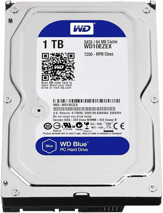 WD Blue WD10EZAZ – Reliable & Durable 1TB HDD Hard Drive - The HDDs
