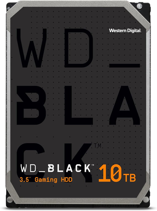 Western Digital 10TB WD Black Performance Internal Hard Drive HDD - 7200 RPM, SATA 6 Gb/s, 256 MB Cache, 3.5" - WD101FZBX - The HDDs