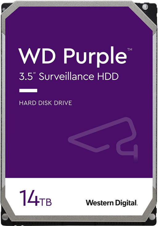 Western Digital 14TB WD Purple Pro Surveillance Internal Hard Drive HDD - SATA 6 Gb/s, 512 MB Cache, 3.5" - WD142PURP - The HDDs