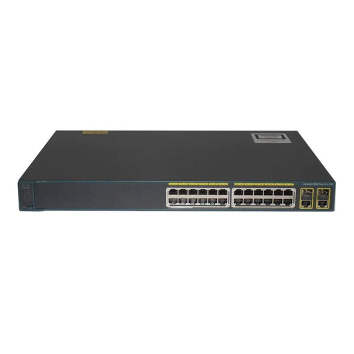 WS - C2960+24PC - L, Cisco Catalyst 2960 Switch, 24x10/100 PoE, 2xSFP, LAN Base - The HDDs