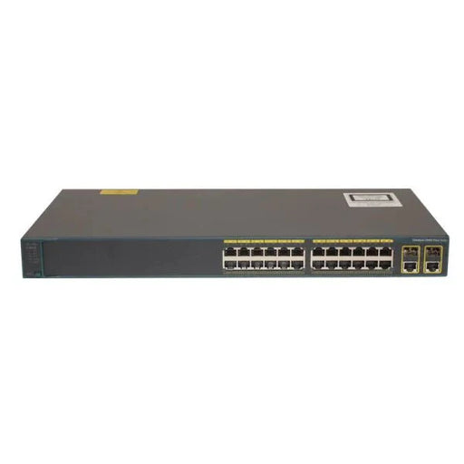 WS - C2960+24TC - L, Cisco Catalyst 2960 Plus Switch, 24x10/100, 2xSFP, LAN Base - The HDDs